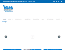 Tablet Screenshot of micksexterminating.com